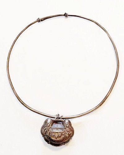 ANTIKES CHINESISCHES SILBER HALSBAND COLLIER HALSKETTE - Bild 6 von 24