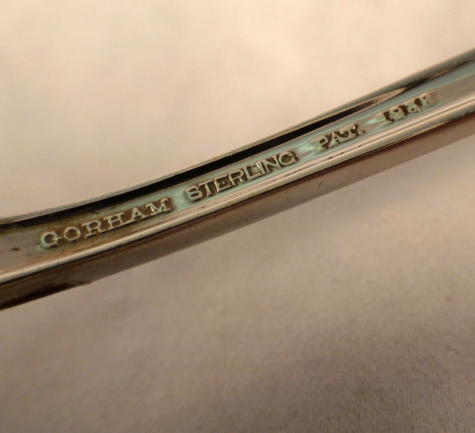 Greenbrier-Gorham Sterling 4 piezas tamaño cena lugar(s)-francés Foto 4 de 4