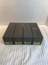 Vintage Set Of 4 Kodak Kodaslide Metal Slide Boxes