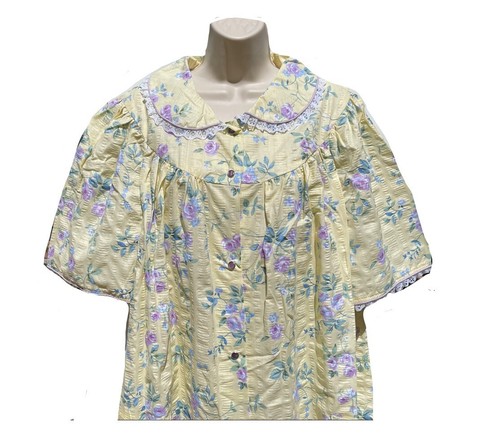 Leisure Life Women Spring Floral Short Sleeve Sleep Wear Pajamas Size 1X - Picture 15 of 25