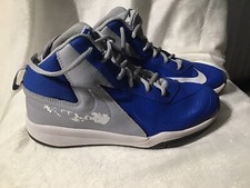 Nike Team Hustle GS 747998 400 Game Royal / White-Wolf Grey-Black Kid US 6Y