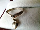DESIGNER  STERLING  SILVER "SWEETHEART"  Vintage  RING