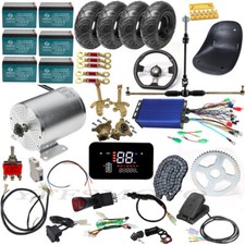 72V 3000W Brushless Motor Kits for ELectric Dirt Bike ATV Quad Golf Carts E-bike