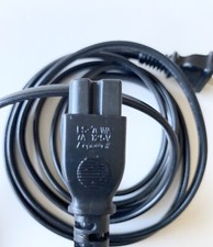 6 Ft 2 Prong AC Cable Power Cord for Laptops