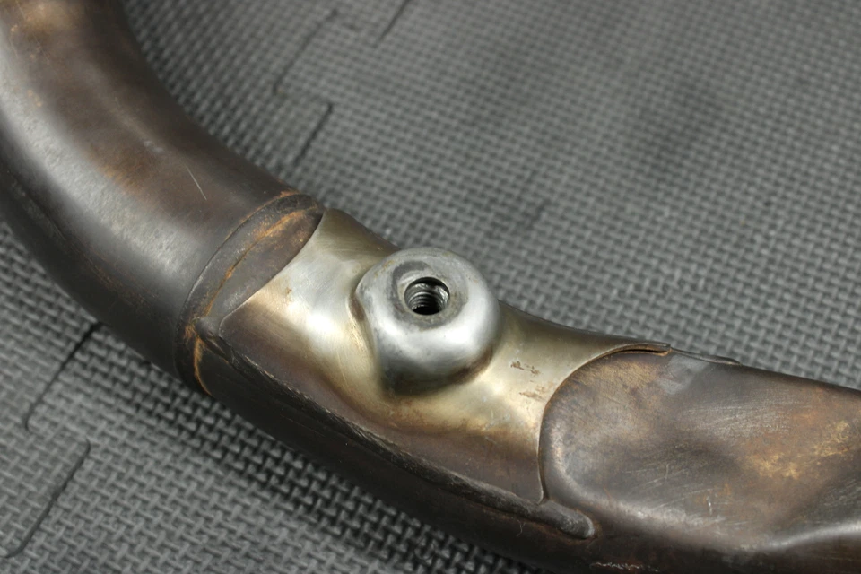 Yamaha YZ450F 2004 OEM silenciador escape silenciador tubo antideslizante Foto 3 de 4