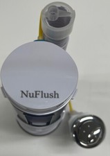 2.5 inch, Dual Flush Valve for Two Piece Toilets, Cable Activated Flush Button.