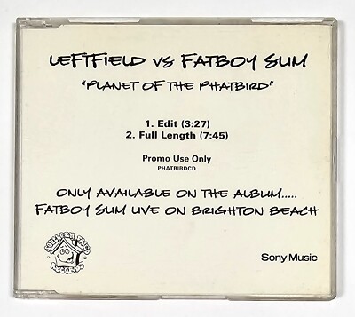 Leftfield Vs Fatboy Slim - Planet Der Phatbird Musik | CD | Single Promo Sony