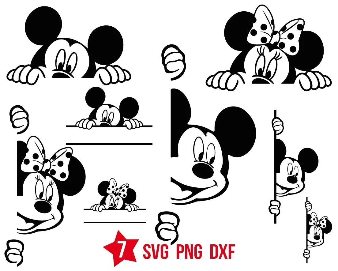 Gucci Mickey And Minnie vector, Download Gucci Mickey And Minnie