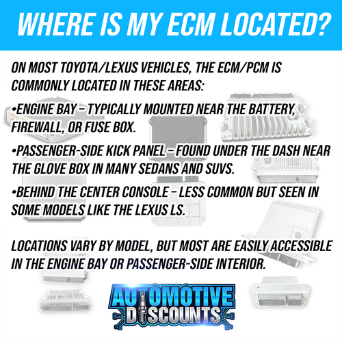 2015 Toyota Corolla 89661-0Z660 1.8L PCM ECM PCM Plug & Play Programmed - Picture 3 of 7