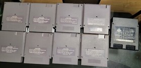 NES NINTENDO ENTERTAINMENT SYSTEM GAMES METAL GEAR DUCK HUNT GAUNTLET JORDAN