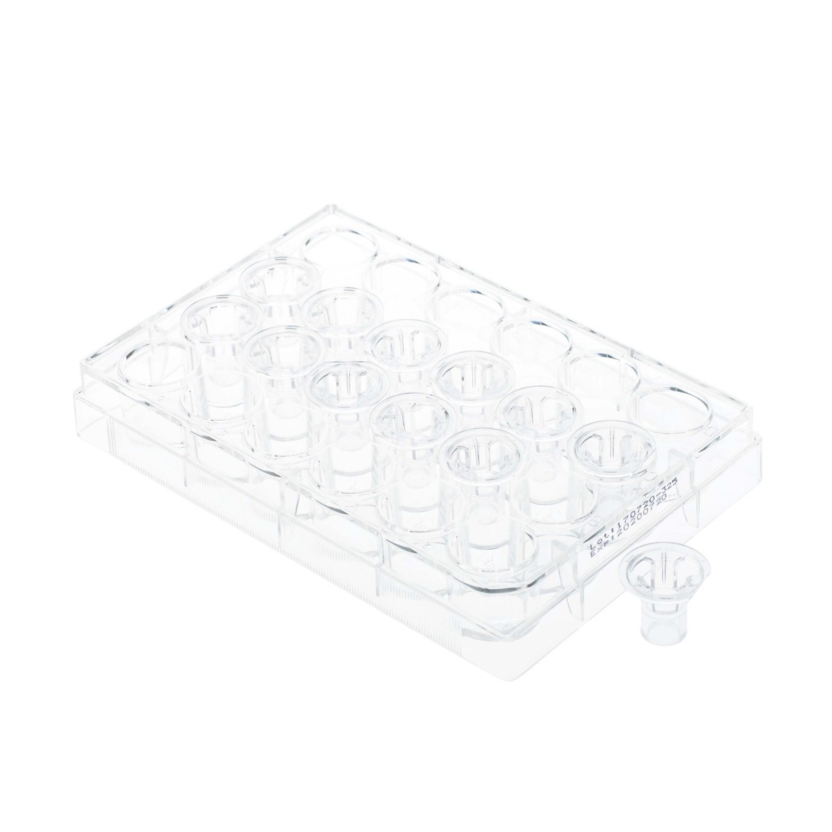 CELLTREAT Permeable Cell Cult. Insert, 24 Well, PET, 0.4um, 24/Cs