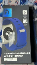 Atrix Royal Blue 42/44/45mm Apple Watch Band New Damaged Box