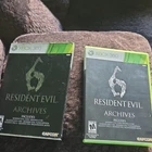 Capcom Resident Evil 6 Archives Collector's Edition Xbox 360 Multiple Discs