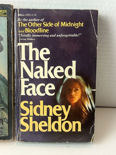 💥Vintage Paperback Book Lot Ghost Sub The Intruders The Naked Face 1 Day Ship! - Imagen 4 de 10