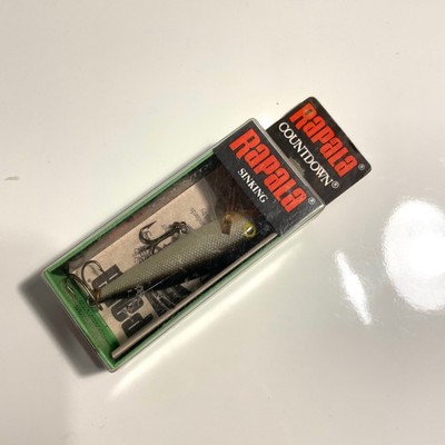 Vintage Rapala Countdown CD-7 Sinking Fishing Lure Silver 2 3/4''  Finland NEW