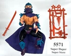 SDSS Gold ~~ Vintage - Teenage Mutant Ninja Turtles - SHREDDER Soft Head - 1988