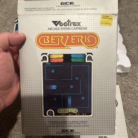 Vectrex Arcade Berzerk (Vectrex, 1982) Complete In A Box