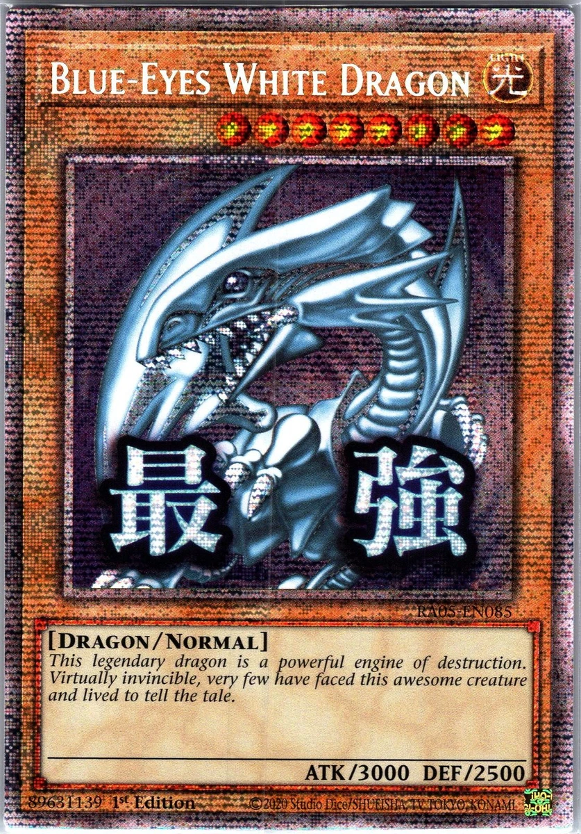Blue-Eyes White Dragon RA05-EN085 Rarity Collection 5 for sale | eBay
