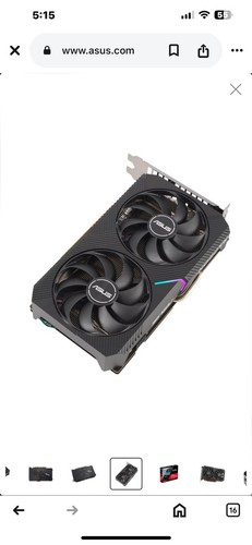 ASUS Dual Radeon RX 6500 XT OC Edition 4GB GDDR6 64-Bit Grafikkarte Gaming NEU - Bild 3 von 18