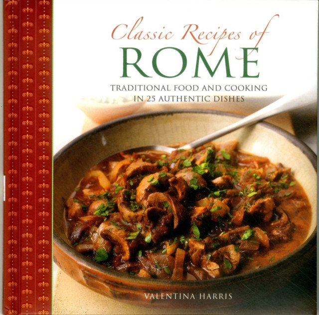Classic Recipes of Rome by Harris Valentina (Paperback Book)