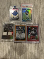 NFL Stars Lot. Old and New Stars. 3/5 Cards Numbered. See Description