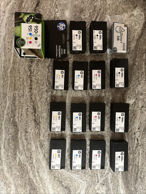 New! 3X HP 950XL/951 Black/Cyan/Magenta/Yellow Ink Cartridge Plus 3 Extra Black