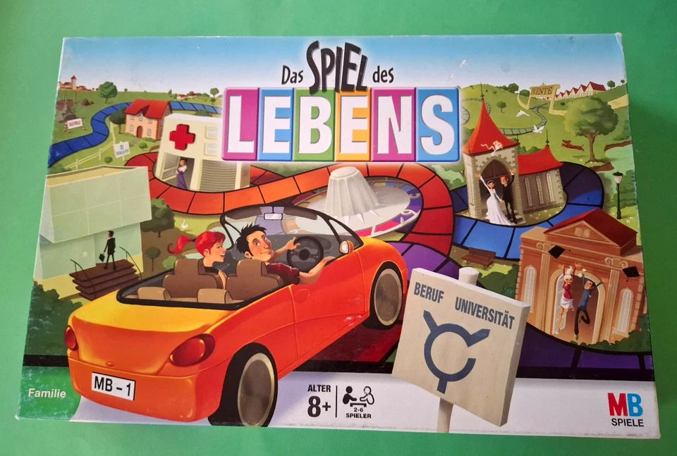 DAS SPIEL DES LEBENS von MB Spiele, Ausgabe von 2008 - Bild 1 von 1