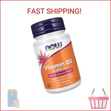 NOW Foods Supplements, Vitamin D-3 2,000 IU, High Potency, Structural Support ,