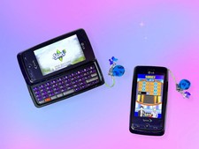 Vintage Y2K LG Keyboard Cell Phone.Tested 