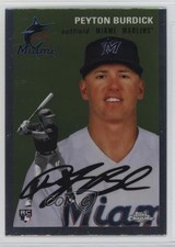 2023 Topps Chrome Platinum Anniversary Peyton Burdick #61 19gz