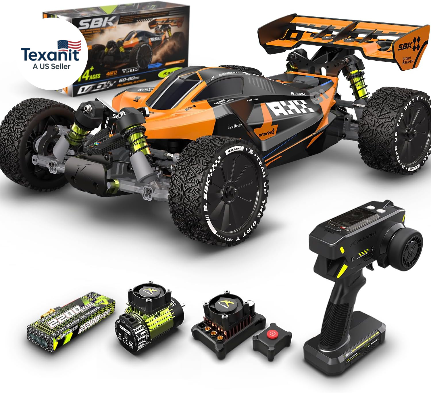 S For Adults, 40+ Mph Top Speed, 4x4 Off-road Buggy