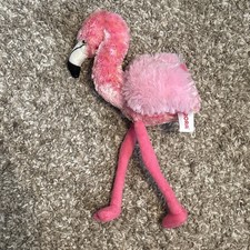 Aurora Pink Orange Flamingo Plush Stuffed Animal Toy 11 inch