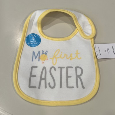 New Baby's My First Easter Bib with Chick.