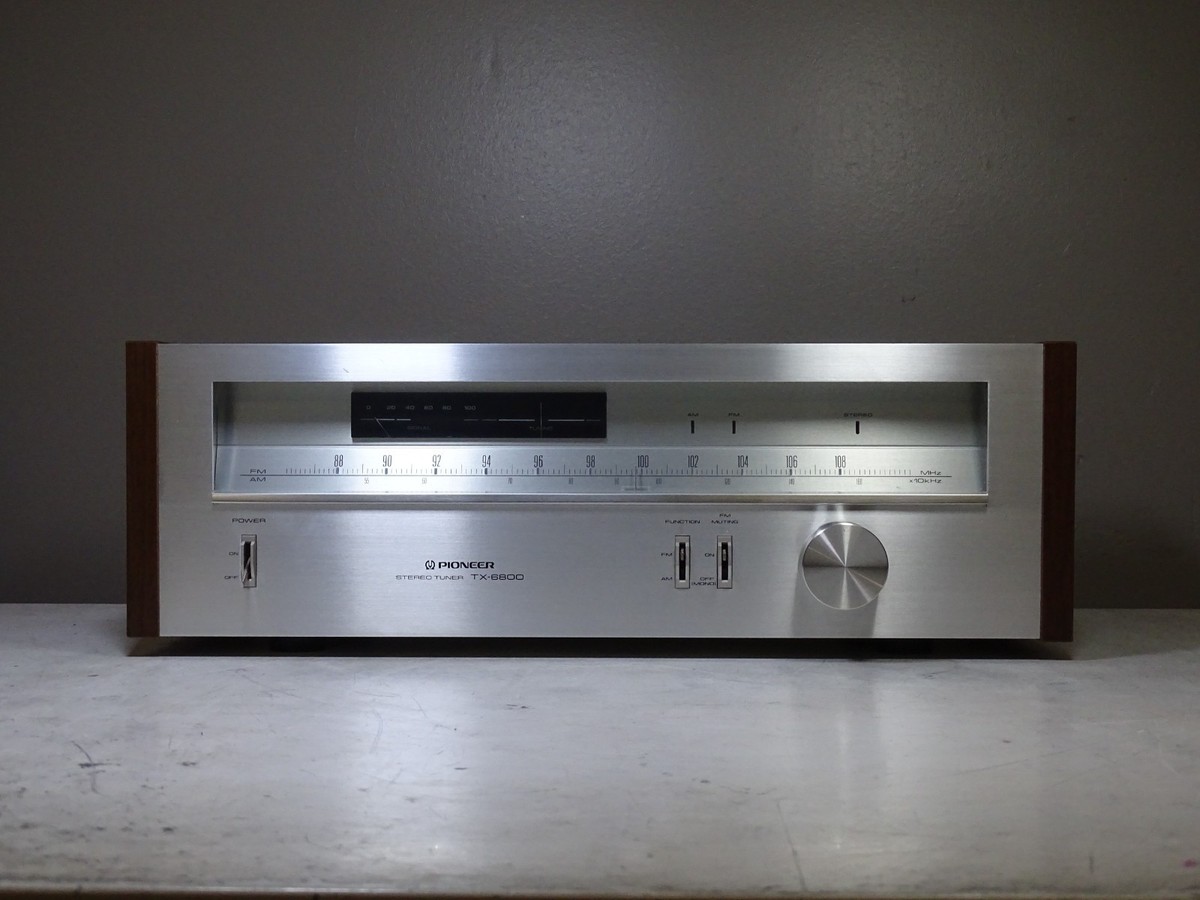 Pioneer TX-6800 Vintage AM/FM Stereo Tuner TX6800 Tested Working