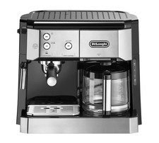DELONGHI BCO 421.S Kombi Kaffeemaschine Silber/Schwarz