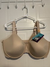 NWT Vanity Fair Bra Sz 44DD Beauty Back Underwire Full Coverage Nude Beige 76380