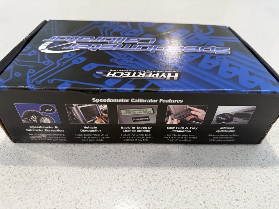Calibrador velocímetro Hypertech 742501 - 04-up Ford Lincoln 06-up Ford diésel * Foto 2 de 4