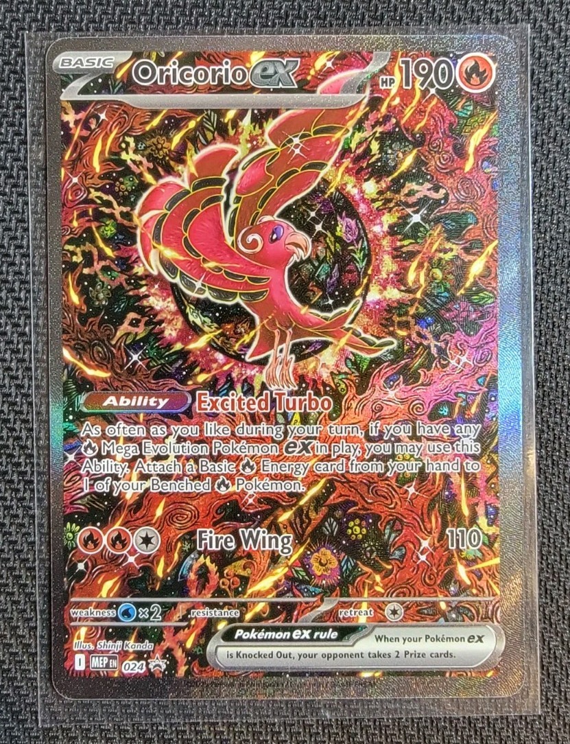 Pokemon Phantasmal Flames Oricorio ex Black Star Promo 024