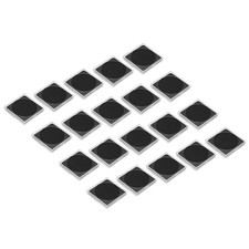20Pcs Square Coin Holder Case, Coin Collection Case Storage Clear, 20-40mm 