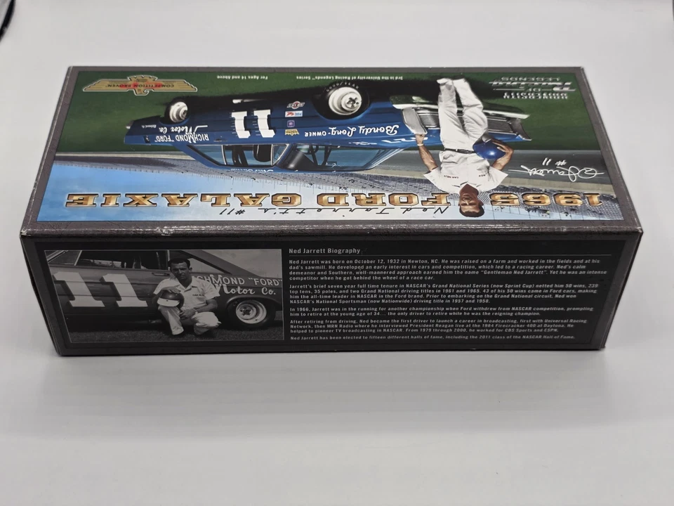 Ned Jarrett 1965 Ford Galaxie University Of Racing Nascar Diecast NUEVO Foto 2 de 4