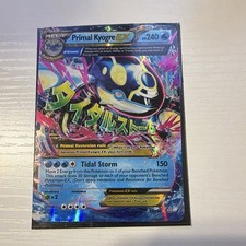Pokemon Primal Kyogre EX 55/160 XY Primal Clash Ultra Rare Holo 240 HP EN on eBay