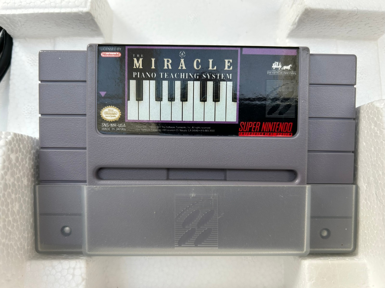 Foto 19 van Miracle Piano Teaching System SNES Super Nintendo complete rare!
