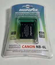 Canon Digipower Rechargeable Battery NB 6L New Sealed