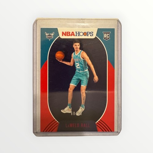 LaMelo Ball [Red] #223 2020 Panini Hoops card