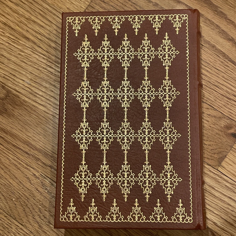 Franklin Library Pride & Prejudice Book Jane Austen Leather Gold - Image 3 of 4