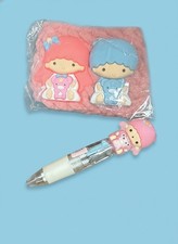 Sanrio Little Twin Stars Multi-Color Character Pen with Plush Case