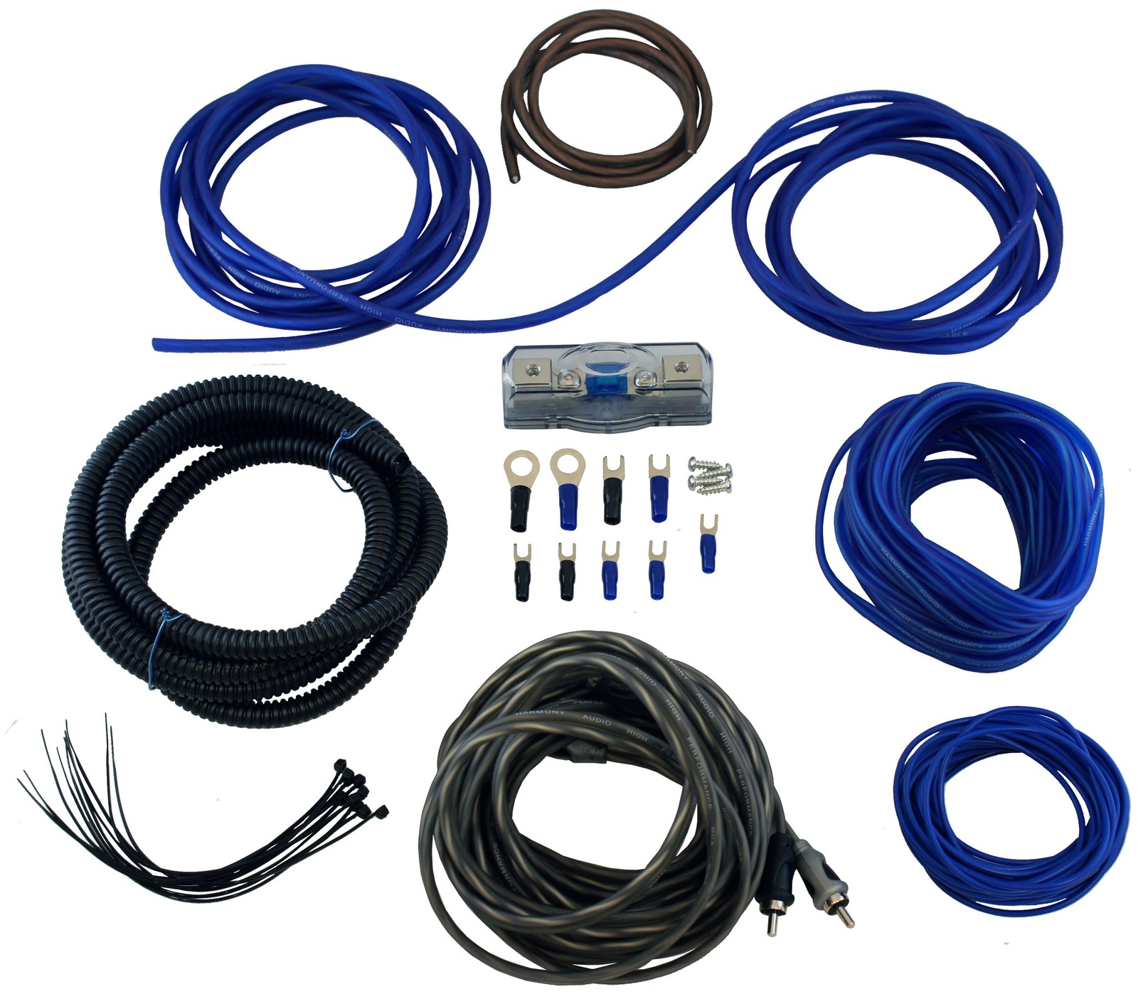 Kicker 44TCWC104 10" CompC Loaded Subwoofer Enclosure & Car Audio Install Kit