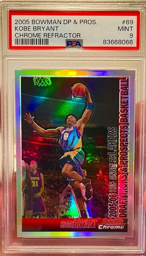 2005 Kobe Bryant Bowman Refractor /300 PSA 9