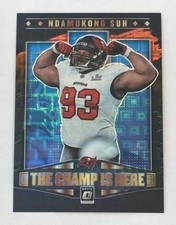 Ndamukong Suh, Bucs - 2021 Optic The Champ Is Here, Black Pandora Prizm /25🔥🏈