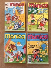 4 fumetti Turma da Monica Gibi Brasile Brasile anni 90 Português rari